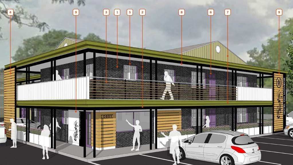 โฮเทล ออน มอนโร Motel โรเชสเตอร์ ภายนอก รูปภาพ